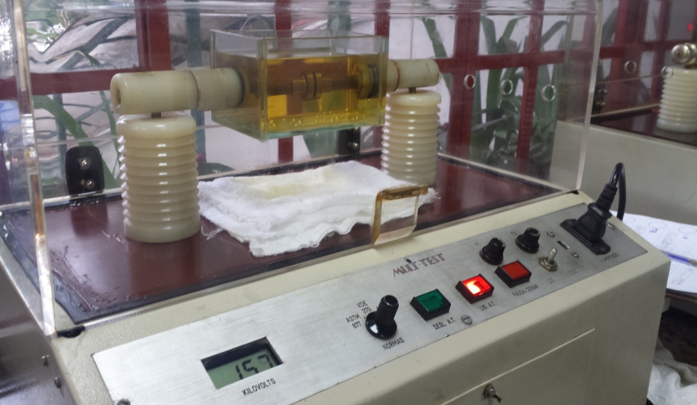 Análise Físico Química de óleo para Transformadores