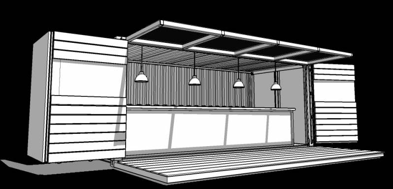 Container para Food Truck
