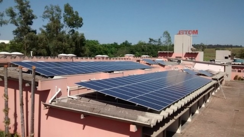 Kit de Energia Solar Fotovoltaico para Indústria
