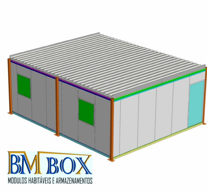 Locação de Container Habitável para Construção